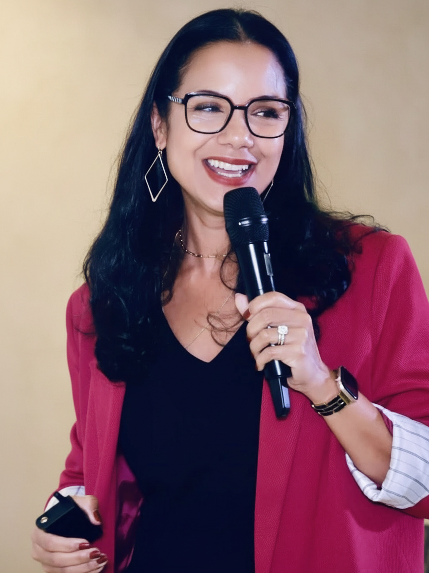 Clarissa M. Rodriguez speaking
